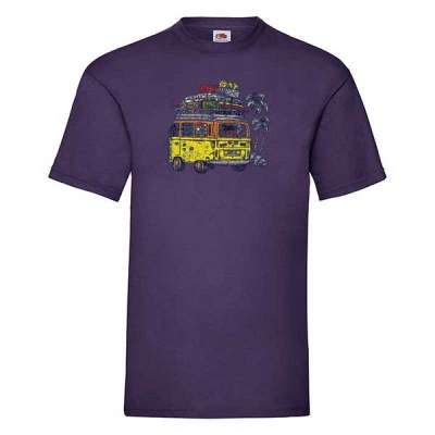 ΜΩΒ t-shirt FRUIT OF THE LOOM με στάμπα A417